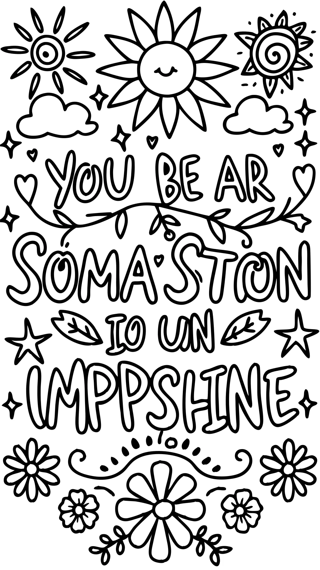 inspirational coloring pages printable